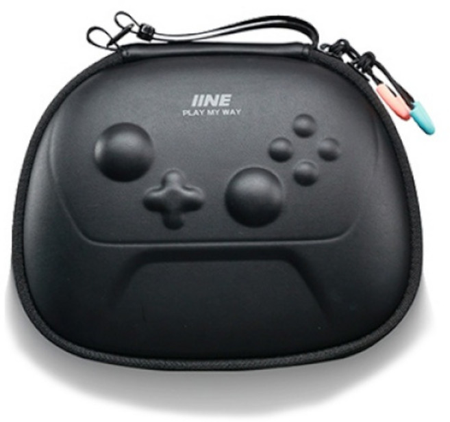 이이네 닌텐도 스위치2 프로콘2 컨트롤러 가방 케이스, 1개, 블랙, L1201