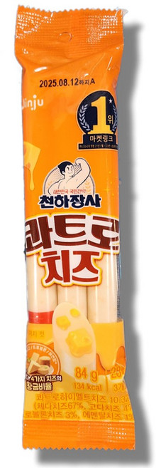 진주햄 천하장사 콰트로치즈 84g (28g x 3개입) 10봉, 10개