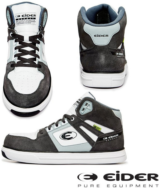 아이더 세이프티 경량 기능성 6인치 안전화 남성 여성 SMART 602 (GREY) + V존양말