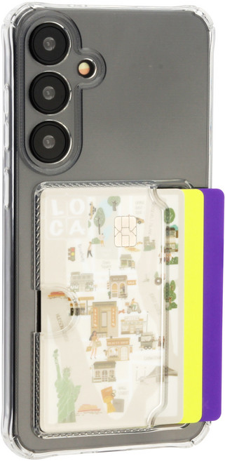 아이수트 카메라 보호 사이드 카드 3장 포켓 디펜더 클리어 범퍼 휴대폰 케이스