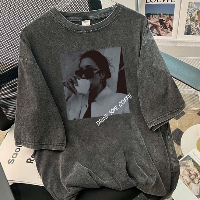 10종 피그먼트 워싱 코튼 반팔 티셔츠