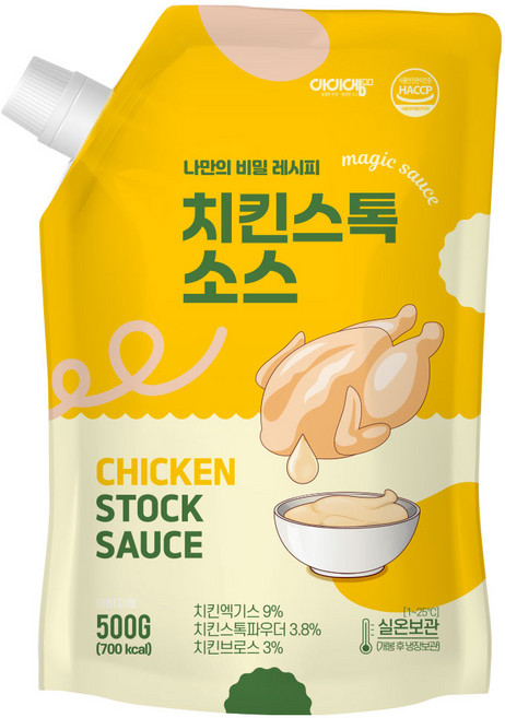 아이엠소스 치킨스톡 소스 액상 대용량, 1개, 500g