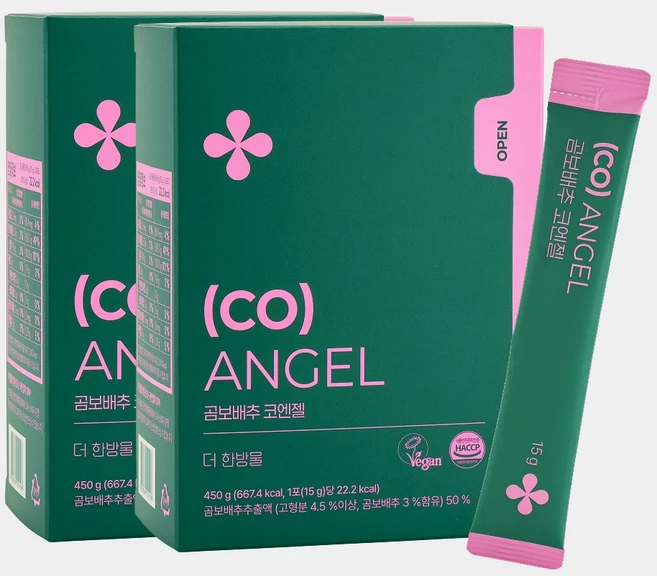 더한방울 곰보배추 코엔젤, 15g, 60개 - 쿠팡