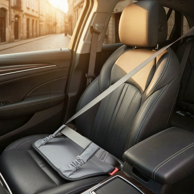 임산부 안전벨트 배눌림 방지 차량용 태아 보호 쿠션 시트, 1개, 1jsb 핑크