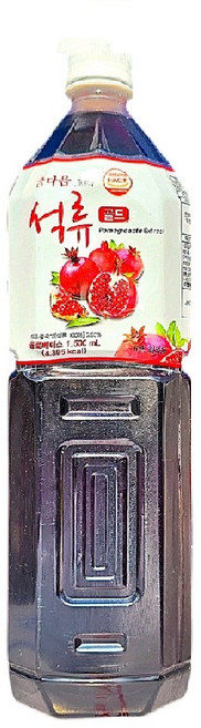 파낙스 참다음 석류 골드 음료베이스, 1.5L, 1개
