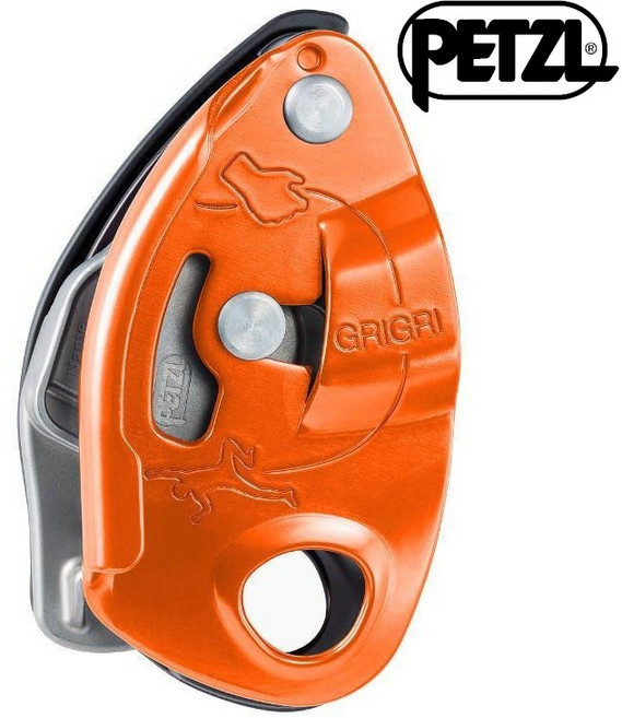 Petzl Grigri 確保器 D014BA, 01 橘色, 1個