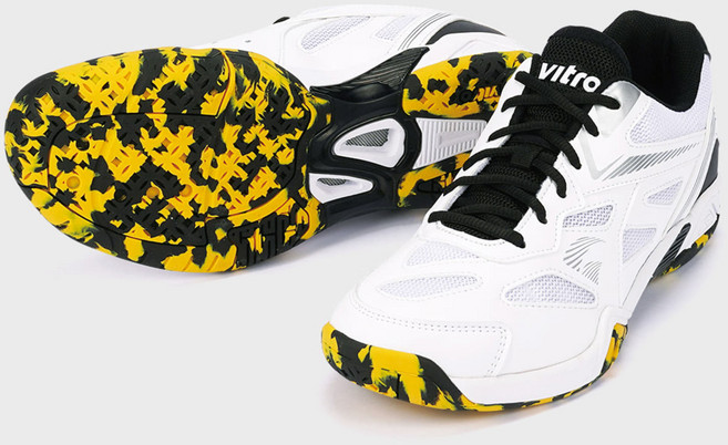 비트로 배드민턴화 탁구화 피오르 (WHTYELLOW)