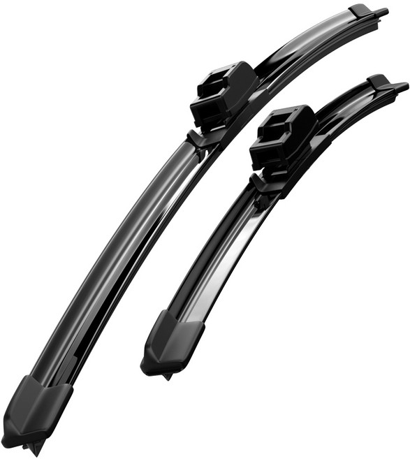 호환 기아 K9 (KH)(12년~18년) 쏘렌토 R (XM)(09년~14년) 마스터(HM)(08년~25년) 자국없는 초발수 저소음 와이퍼, 블랙