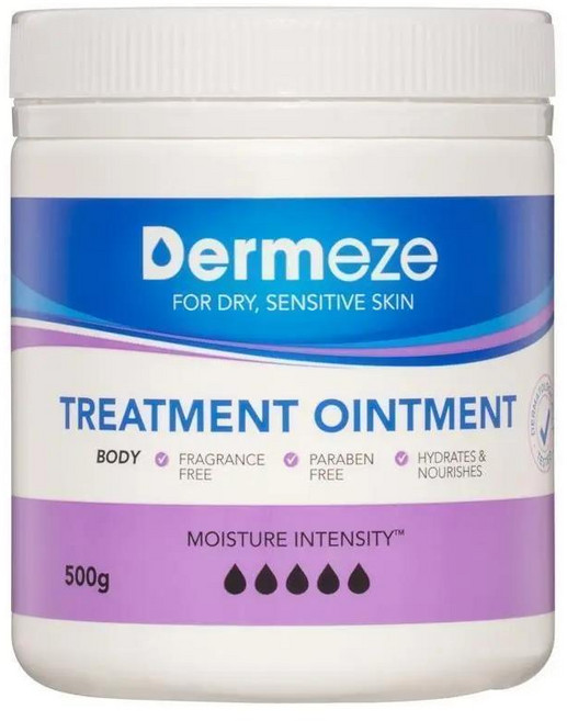 호주 더메즈 Dermeze Treatment Ointment 트리트먼트 오인트먼트 바디크림, 5개, 500g