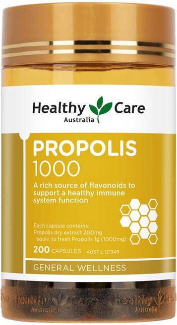 헬씨 케어 프로폴리스 1000mg 200 캡슐, 200정, 1개