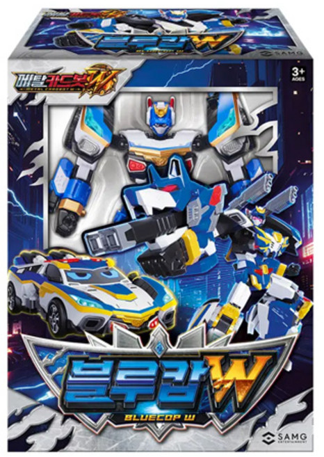 3RD 메탈카드봇W 블루캅W