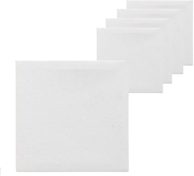 올굿리빙 프레임 미니캔버스 10X10cm, 5개, 1호