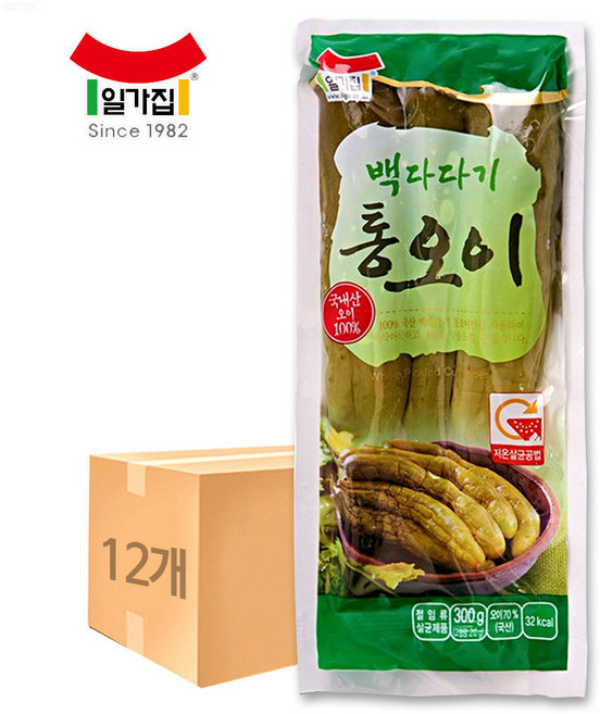 일가집 백다다기 통오이 300g 12개