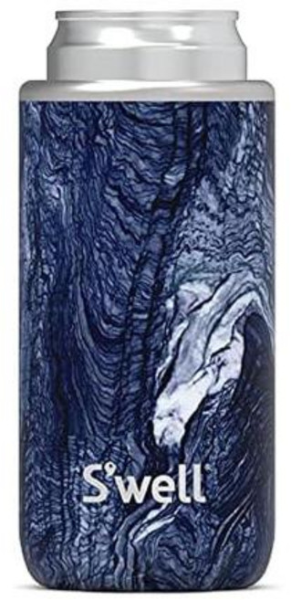 스웰 Swell 스테인리스 칠러 - 목표 355ml 12온스 캔과 슬림 병에 적합 3중 레이어 진공 단열로, 아주라이트 대리석