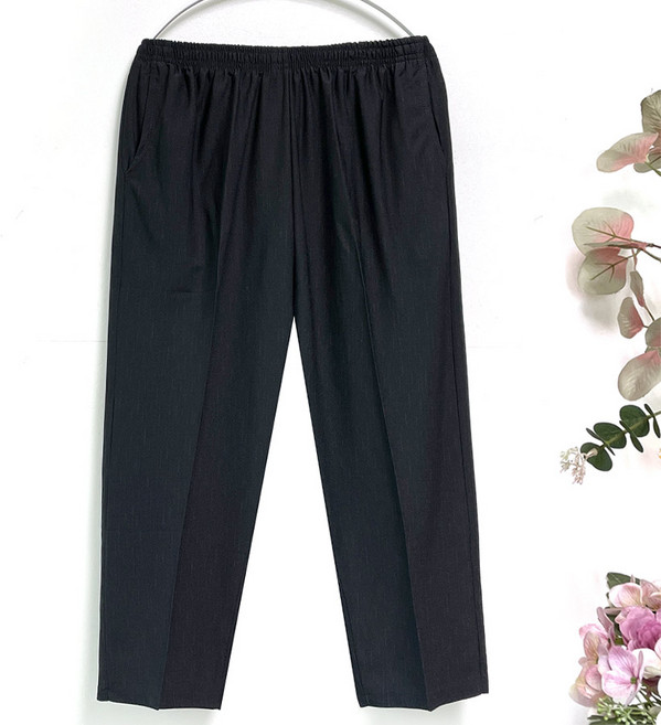 국민할매 할머니옷 여름 냉감 데일리 베이직 8부 밴딩바지[SH-861]