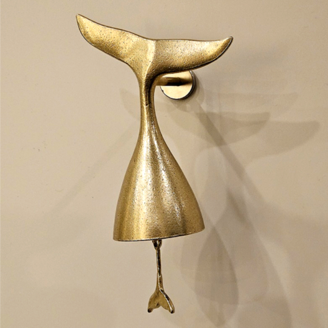 쿠칭아일랜드 황금 고래 현관종 풍경종 도어벨 한국수공예 집들이 개업선물 이사선물 외국인선물 한국 핸드메이드 선물포장