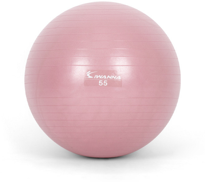 아 아이워너 안티버스트 짐볼55cm 스트레칭 필라테스기구, 와일드 핑크
