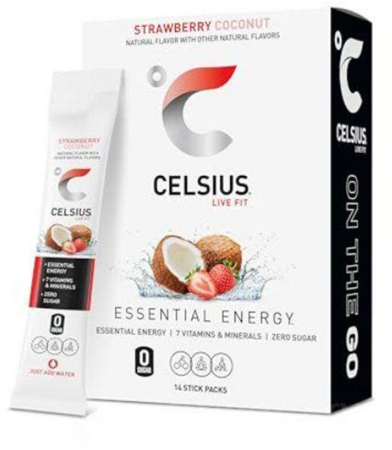 CELSIUS 셀시우스 제로 스틱 가루 베리맛 (1상자 14스틱)