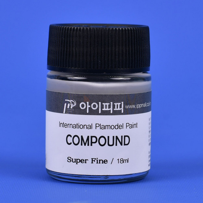아이피피 컴파운드 슈퍼파인 9000 CPS18 연마제 프라모델 모형 건담 피규어 건프라 표면처리 광택용품, 1개