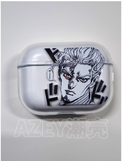 죠죠의기묘한모험 에어팟케이스 에어팟프로케이스 1 2 3 4 세대, 1개, A01, for Airpods Pro2