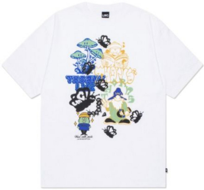 엘엠씨 LMC THORNS FANTASY TEE 반팔티 화이트 매장정품 203827