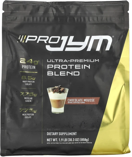 새해 건강을 선물하세요 JYM Supplement Science Pro JYM 울트라 프리미엄 단백질 혼합물 초콜릿 무스 858g(1.9lb) 특별관리진행, JYMSupplementScienceProJYM울트라프, 858g, 1개 - 쿠팡