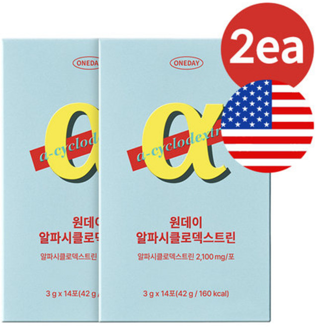원데이 알파CD 파인애플맛 2박스, 42g