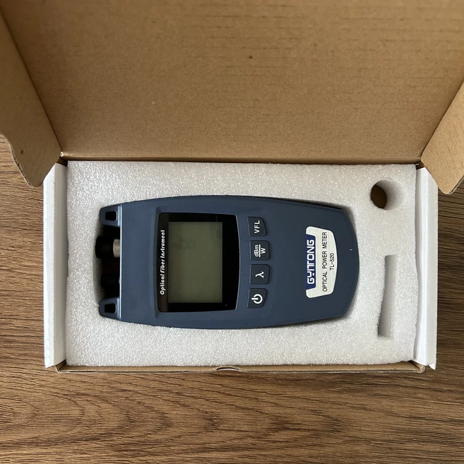 2in 1 TL520 광섬유 테스터 광 파워 + VFL 10mW 탐지기 손실 -70~+10dBm, 01 -70 10dBm