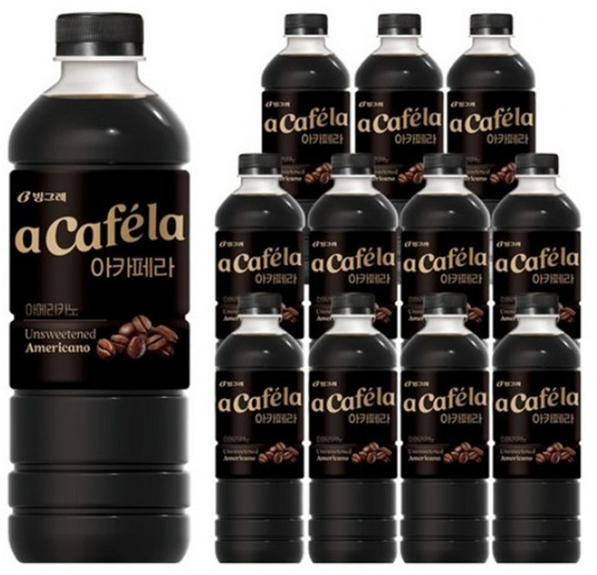 아카페라 아메리카노, 1L, 6개
