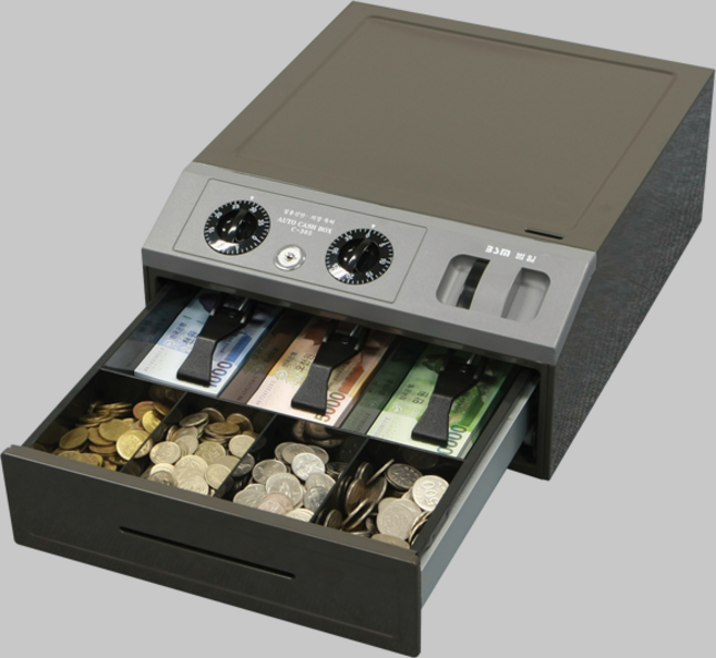 범일금고 매장 카운터용 금고 돈통 국내생산 C-305