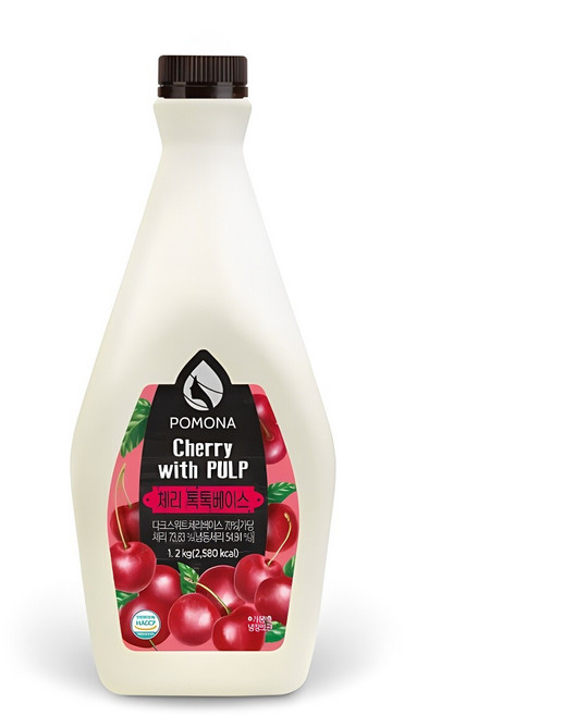 포모나 체리 톡톡 농축베이스, 1개, 1.2kg