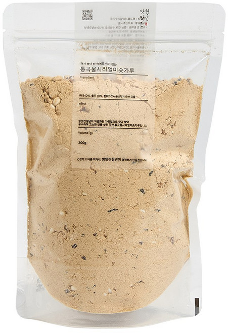 방앗간청년 쪄서 볶아 통곡물 미숫가루 선식, 2개, 300g