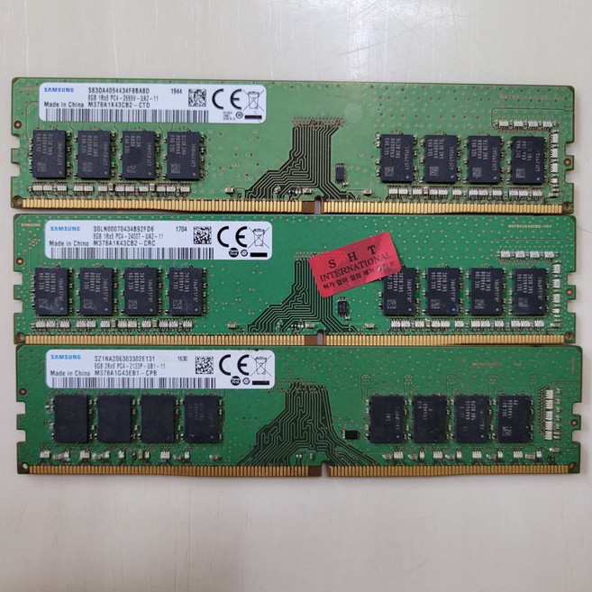 중고메모리 데스크탑용 삼성 DDR4 8GB RAM, 삼성 DDR4 8G 2133P RAM, 1개
