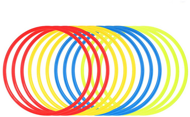 키더스 액션후프 50cm 12개 세트 훌라후프 유아체육교구