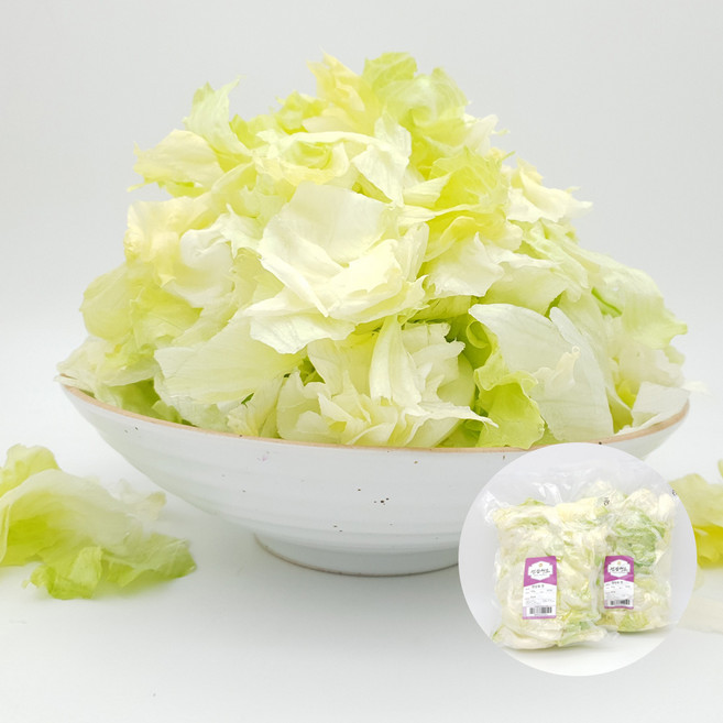 낮12시전 발송 100%국내산 양상추 컷 샐러드 대용량 1kg, 양상추 컷 1kg