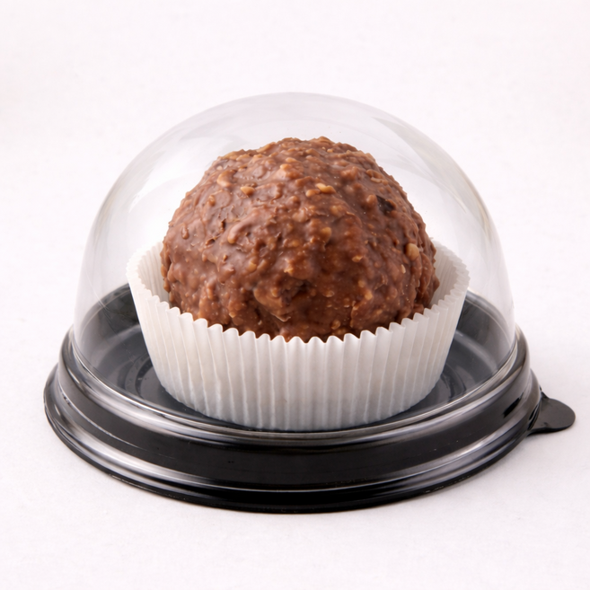 (당일발송)원형 두쫀쿠케이스 모찌 화과자케이스 디저트케이스 50개입, 원형, 50개