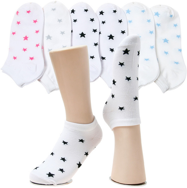 양말쟁이 여성 별 스니커즈 발목양말