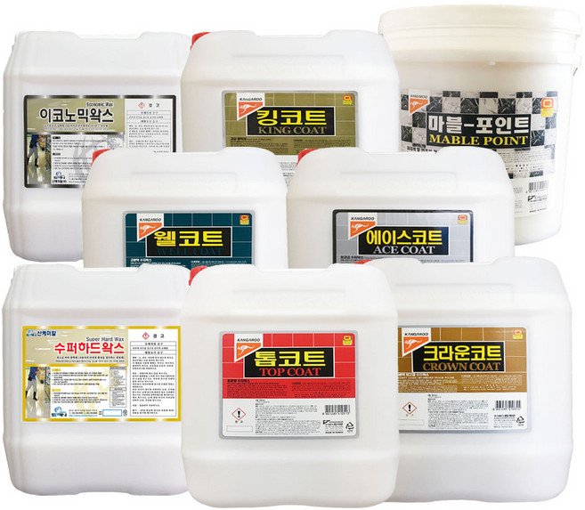 대용량 바닥왁스 말통 바닥용 광택코팅제 모음, 1개