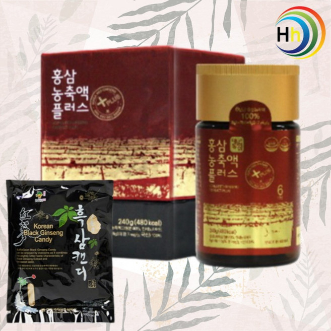 대동고려삼 6년근 홍삼 농축액 플러스 선물세트, 240g, 1개