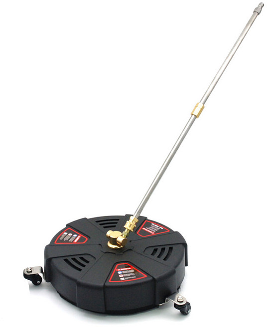 고압세척기 전용 바닥청소기 파티오 휠 클리너 수영장 업소주방 물때제거, A(기본형/퀵커플러)