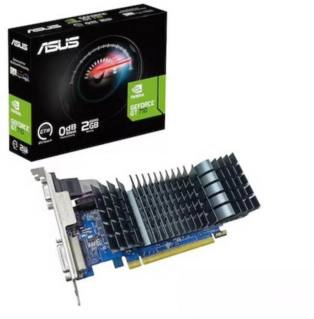 에이수스 ASUS 지포스 GT710 SL EVO D5 2GB, GT710-SL-2GD5-BRK-EVO-블루계열