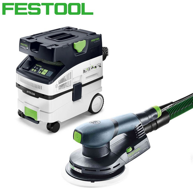 페스툴 전기편심샌더 이동식집진기세트 ETS EC150 5 576336 CTL MIDI I AC 578549