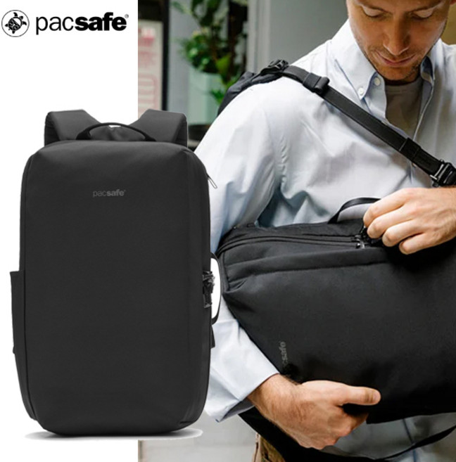 팩세이프 V16 18L 커뮤터 백팩 / 메트로세이프 X16 도난방지 노트북가방 RFID차단 유럽여행 배낭