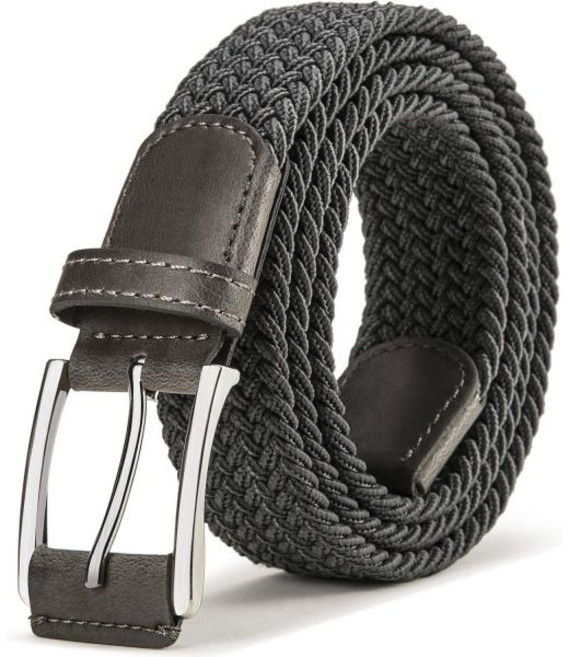 BULLIANT Stretch Belt Men Mens Gift Woven Braided Web 1 3/8 for Golf Casual Pants Shirts Jeans