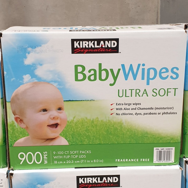 커클랜드 시그니처 유아용 물티슈, 1개, 900매