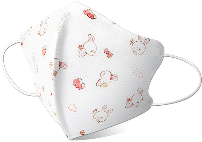 마미몰 프리미엄 새부리형 유아 아동 마스크 30+1매 50+1매 초소형 소형 어린이 아기, 3개, 해피래빗, 프라임, 10개입