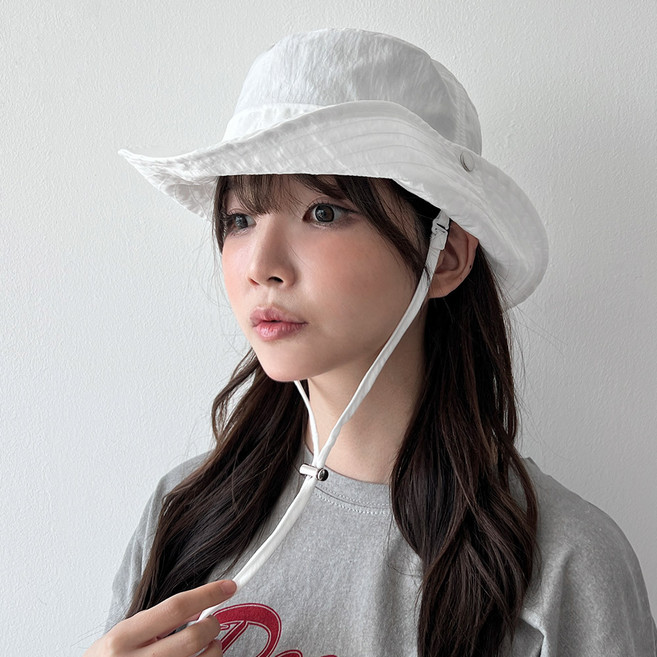 국내생산 나일론 사파리 벙거지 와이드챙 정글 바스락 캠핑 물놀이 낚시 등산 모자