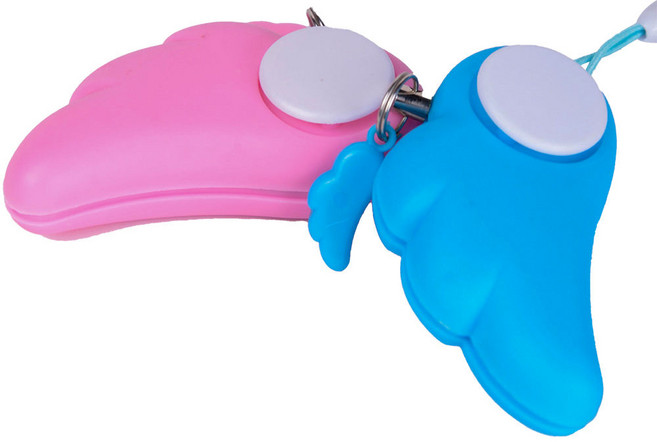 엔젤 경보기 호신용품 학원 귀가시 자녀 직장인, 블루, 1개