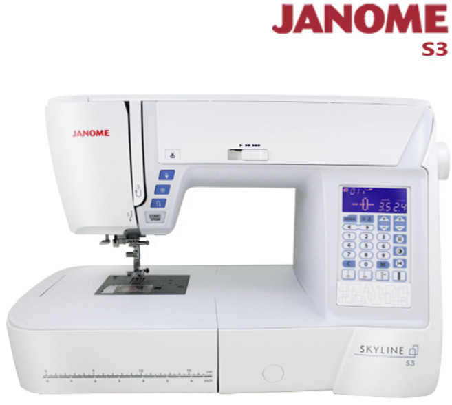 JANOME 車樂美 電腦型全迴轉縫紉機, S3