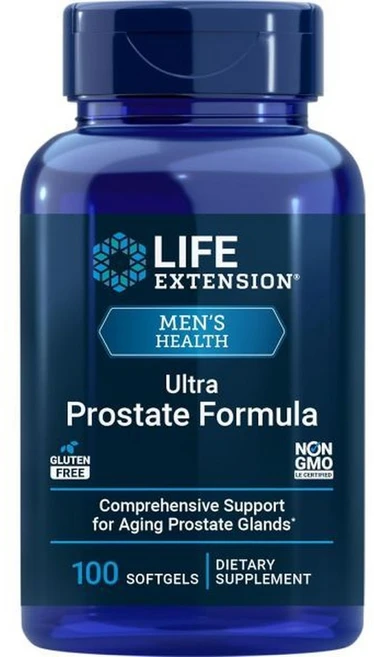 라이프익스텐션 Life Extension Ultra Prostate Formula 100 Softgels Natural Supplement for Men, 1개, 100회분 - 쿠팡